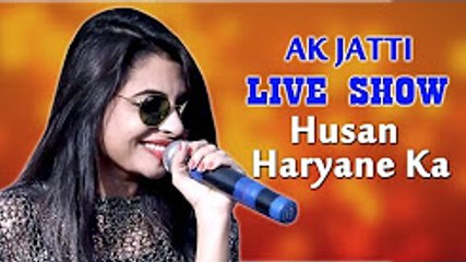 Husan Haryane Ka || AK Jatti & Sunita Baby || Stage Show || Jaurasi Samalkha || Mor Haryanvi