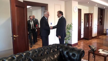 Başbakan Yardımcısı Çavuşoğlu'nun kabulü - ANKARA