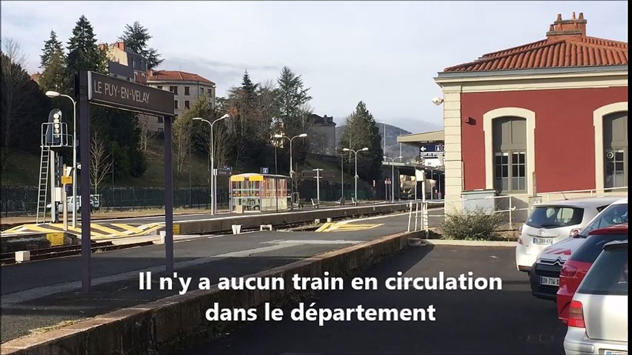 Pas de train durant deux-jours en Haute-Loire