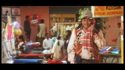 Johnny Lever & Satish Kaushik Hit Comedy || Johnny Lever & Satish's Funny Phone Call || Hum Aapke Dil Mein Rehte Hain Movie Scene