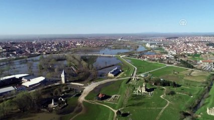 Kırkpınar Er Meydanında sular çekiliyor - EDİRNE