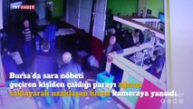 Sara nöbeti geçiren kişiden çaldığı parayı ağzında saklamış