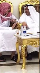 عبدالعزيز العريفي مع متسابقين برنامج حياتك وبقية الطاقم في عزاء والد ابراهيم عوّاد