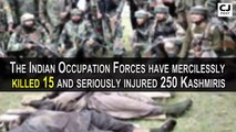 India used chemical weapons in Indian occupied Kashmir
