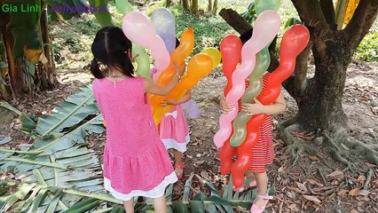 Gia Linh bị Ngưu Ma Vương cướp bóng bay Người Nhện giải cứu kịp thời