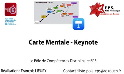 PDC - Comment réaliser une carte mentale avec Keynote (iOS)