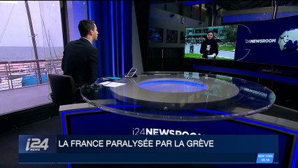 La France paralysée par la grève