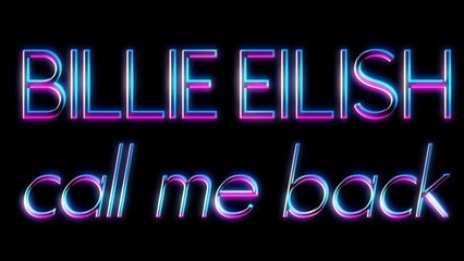 Cover Room: Billie Eilish - "Call Me Back"