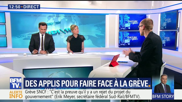 Des applis pour faire face à la grève