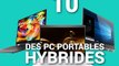 Top 3 des  PC portables hybrides