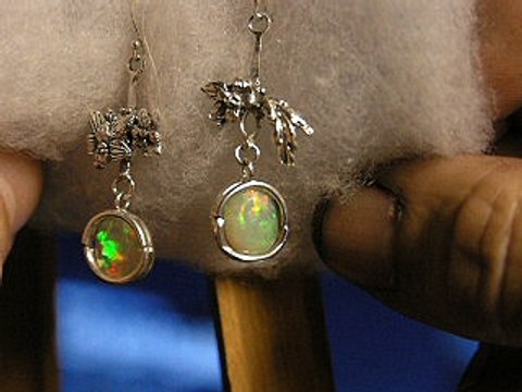 Faceted Ethiopian Earrings