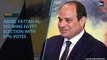 Abdel Fattah al-Sisi wins Egypt presidential election with 97%25 votes