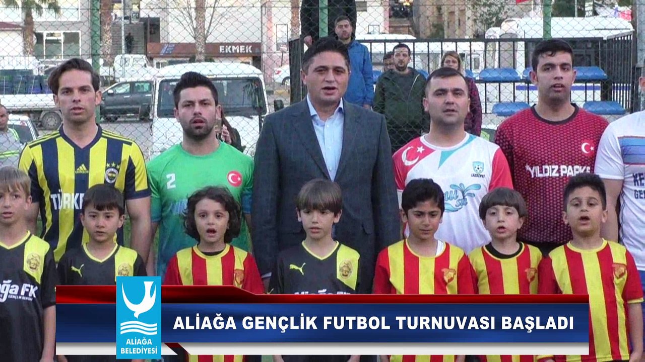 ALİAĞA GENÇLİK FUTBOL TURNUVASI BAŞLADI