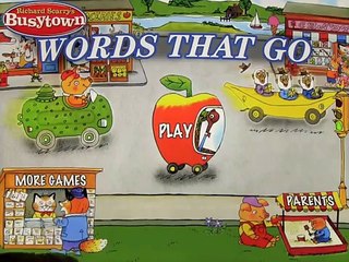 Words that Go with Richard Scarrys Busytown Cars