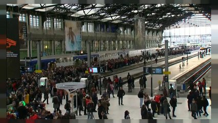 Huelga de trenes en Francia