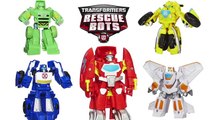 Rescue Bots Toys Heatwave, Bumblebee, Blades, Chase, Boulder Rescan