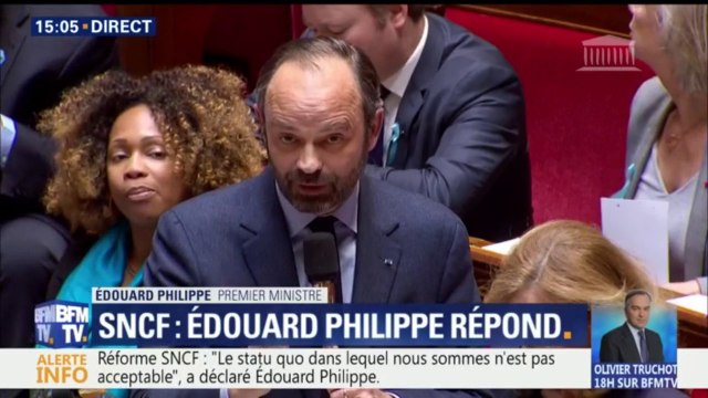 SNCF: Au fur et à mesure que nous augmentons l’argent versé à la SNCF, le service se dégrade , dit Philippe