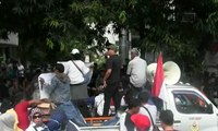 PKL Tanah Abang Demo Ombudsman Terkait Hasil Pemeriksaan