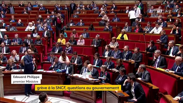 Grève à la SNCF : J'entends autant les grévistes que ceux qui n'acceptent pas cette grève , déclare Edouard Philippe