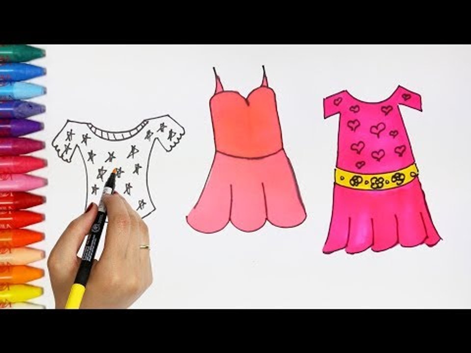 How to draw Dress
