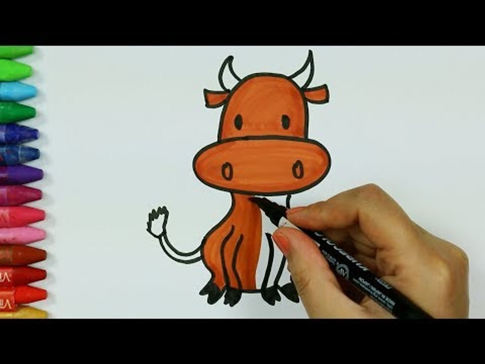 How to draw Cattle