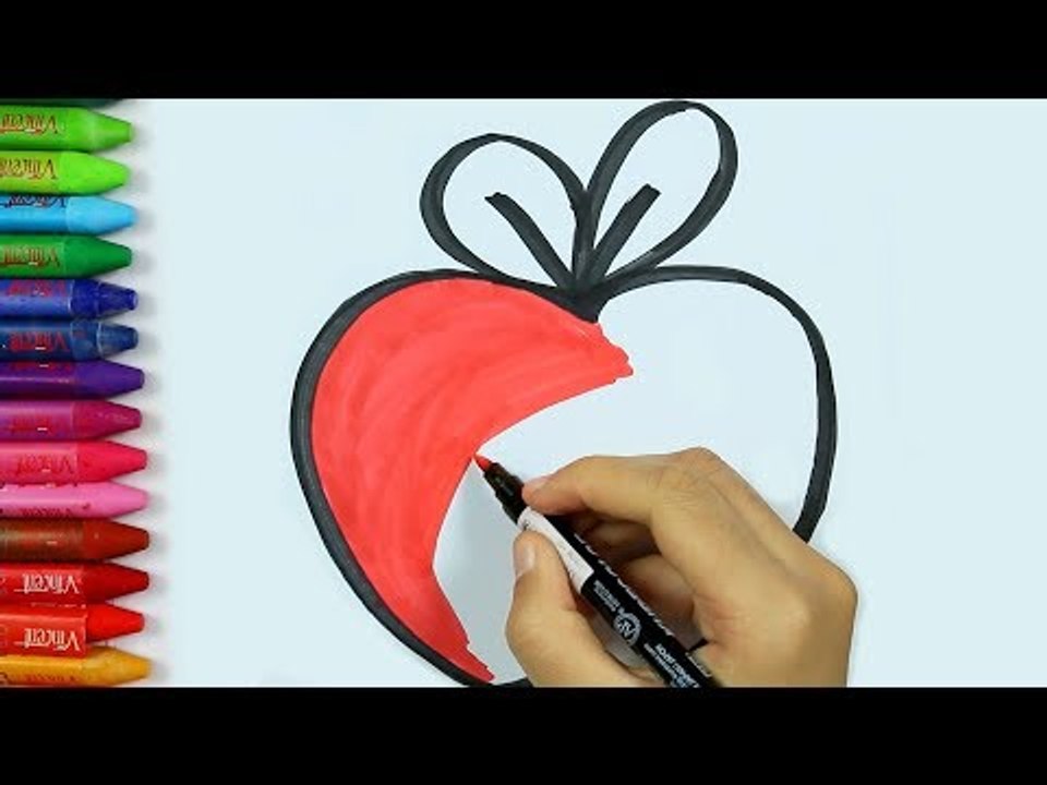 How to draw Apple