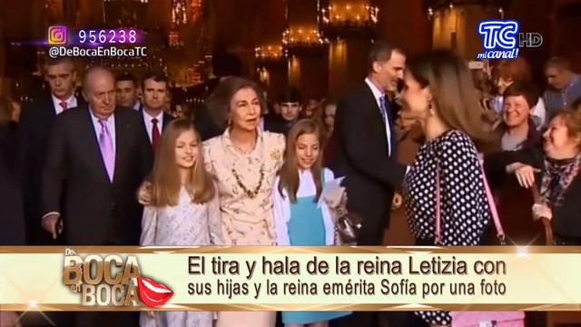 Escándalo real- el video de la pelea pública entre Letizia y su suegra, la reina emérita Sofía