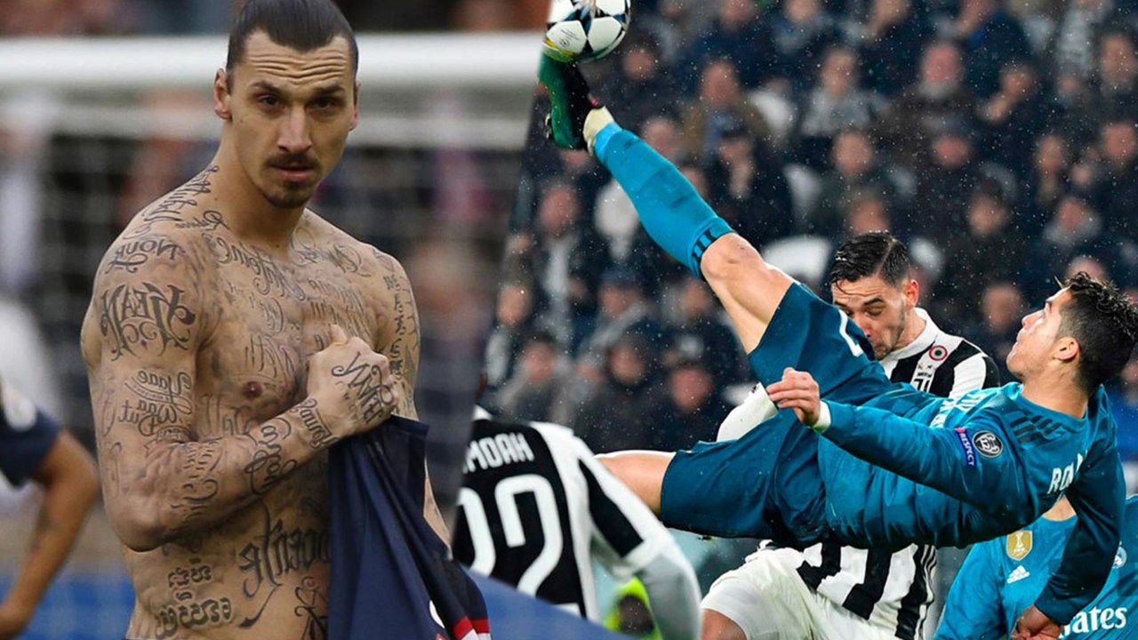 Cristiano Ronaldo TROLLED By Zlatan Ibrahimovic Over Epic Bicycle Kick!