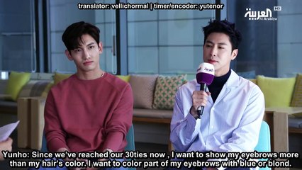 ENG SUBS |  TVXQ Sabah Alarabiya [Part 2]