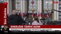 İşte tarihi an... Akkuyu Nükleer Santralin temeli atılıyor