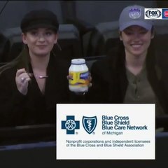 Women At Basketball Game Caught Eating From Jar of Mayonnaise