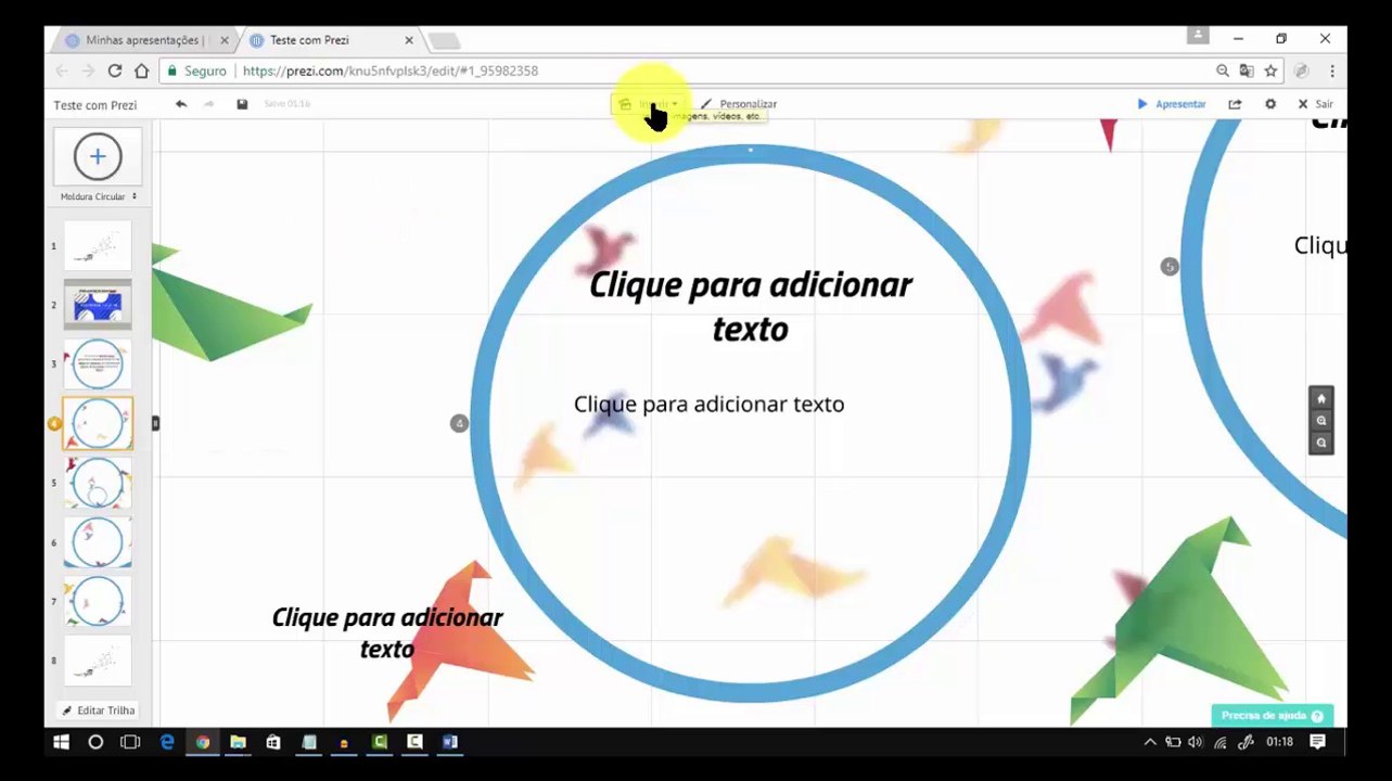 Aprenda a usar o PREZI em SEIS MINUTOS [tutorial passo a passo]