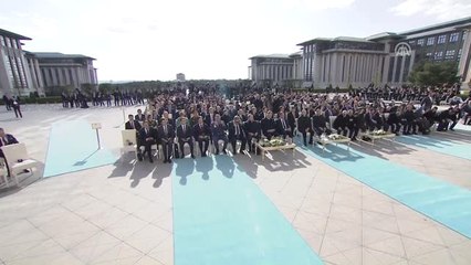 Cumhurbaşkanı Erdoğan: "Tarihi Bir Ana Tanıklık Ediyoruz"