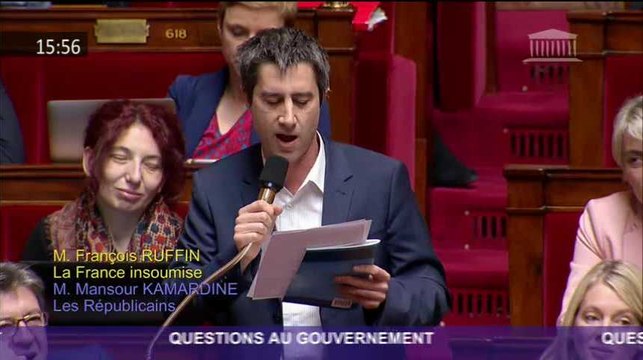 François Ruffin cite Coluche pour défendre la SNCF