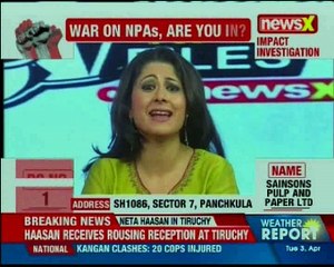 NPA files on NewsX:  Sainsons pulp and Paper limited defaulted laon of 95 crore rupees