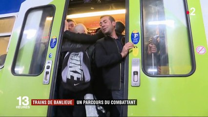 Grève SNCF : trains de banlieue, le parcours du combattant