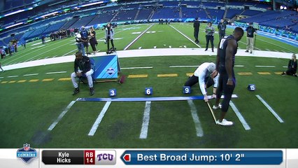 TCU running back Kyle Hicks' full 2018 NFL Scouting Combine workout