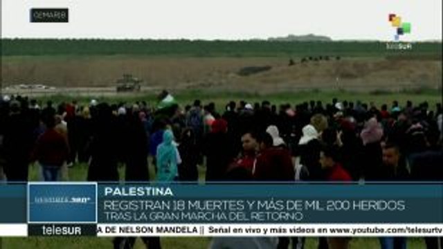 Palestina: crecen manifestaciones en rechazo a represión israelí