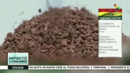 Bolivia: promulgada ley para financiar proyecto siderúrgico Mutún