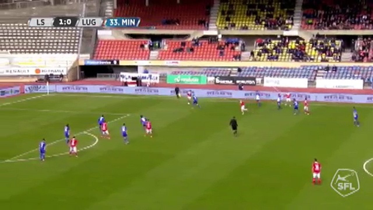 Lausanne 1:1 Lugano (Switzerland. Super League. 2 April 2018)