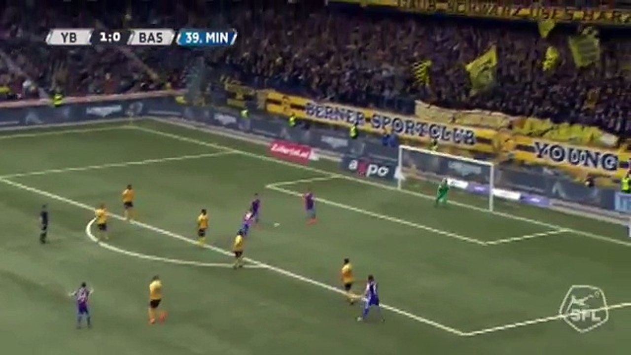 Young Boys 1:1 Basel (Switzerland. Super League. 2 April 2018)