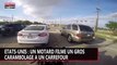 Etats-Unis : un motard filme un gros carambolage à un carrefour (vidéo)