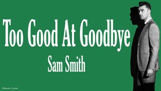 Sam Smith - Too Good At Goodbyes Lyric