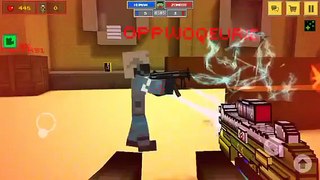[Block Force - Pixel Style Gun Shooter Game] Omg glitch zombie with tesla