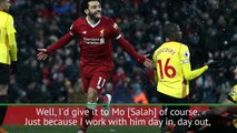 Salah or De Bruyne? 'Obviously Salah' - Robertson on Player of the Year