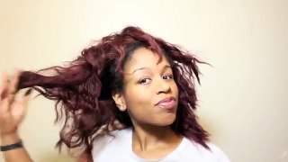 Travel Hair Recovery w/Braid-Out Style
