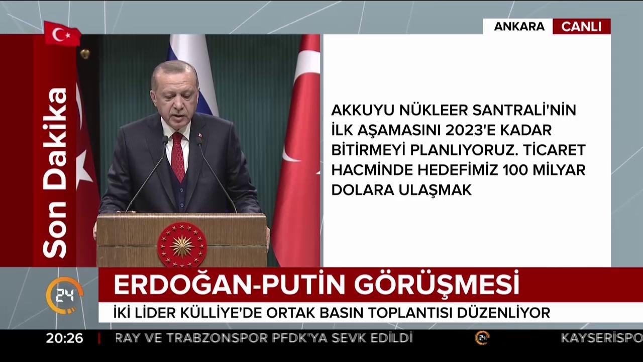 Putin Külliye'de