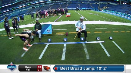Oregon State running back Ryan Nall's full 2018 NFL Scouting Combine workout