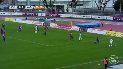 Chiasso 0:1 Vaduz (Switzerland. Challenge League. 2 April 2018)