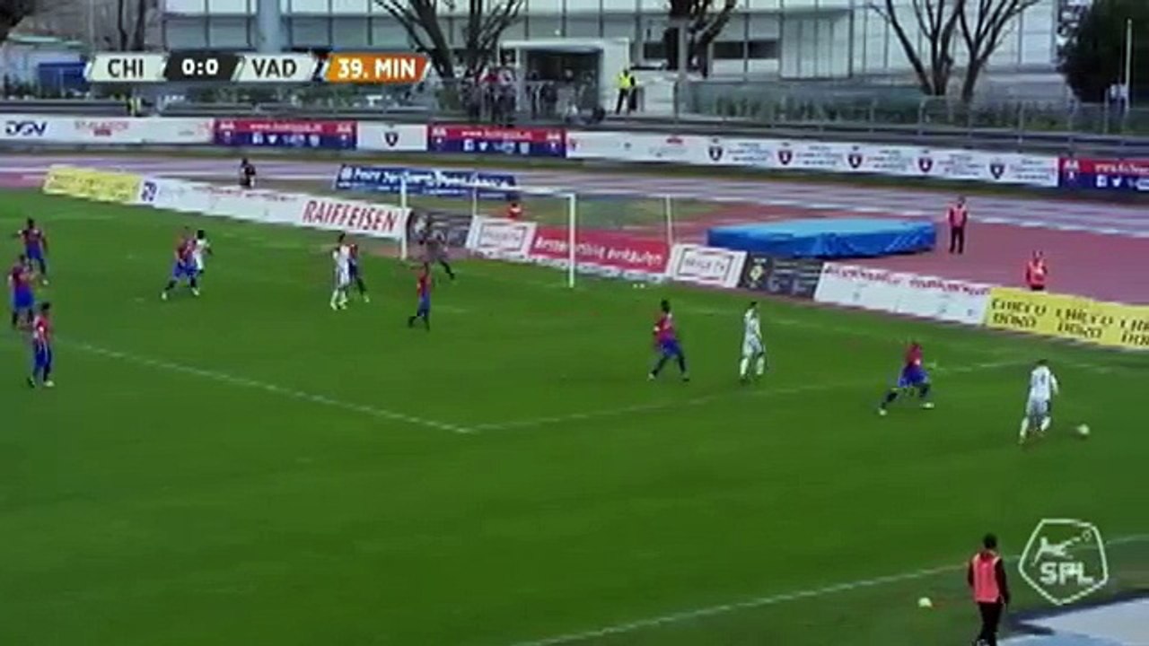 Chiasso 0:1 Vaduz (Switzerland. Challenge League. 2 April 2018)